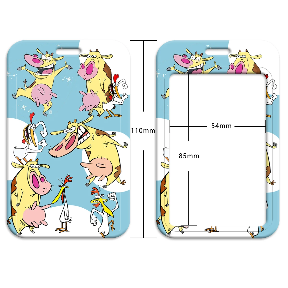Kawaii Animals Lanyard for keys ID Card Keychain Phone Straps USB badge holder DIY Hang Rope Lariat Lanyard view 2