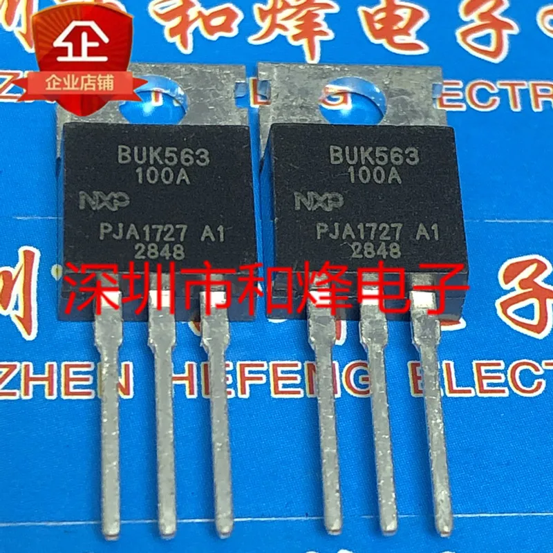 

30pcs original new BUK563-100A TO-220 100V 13A