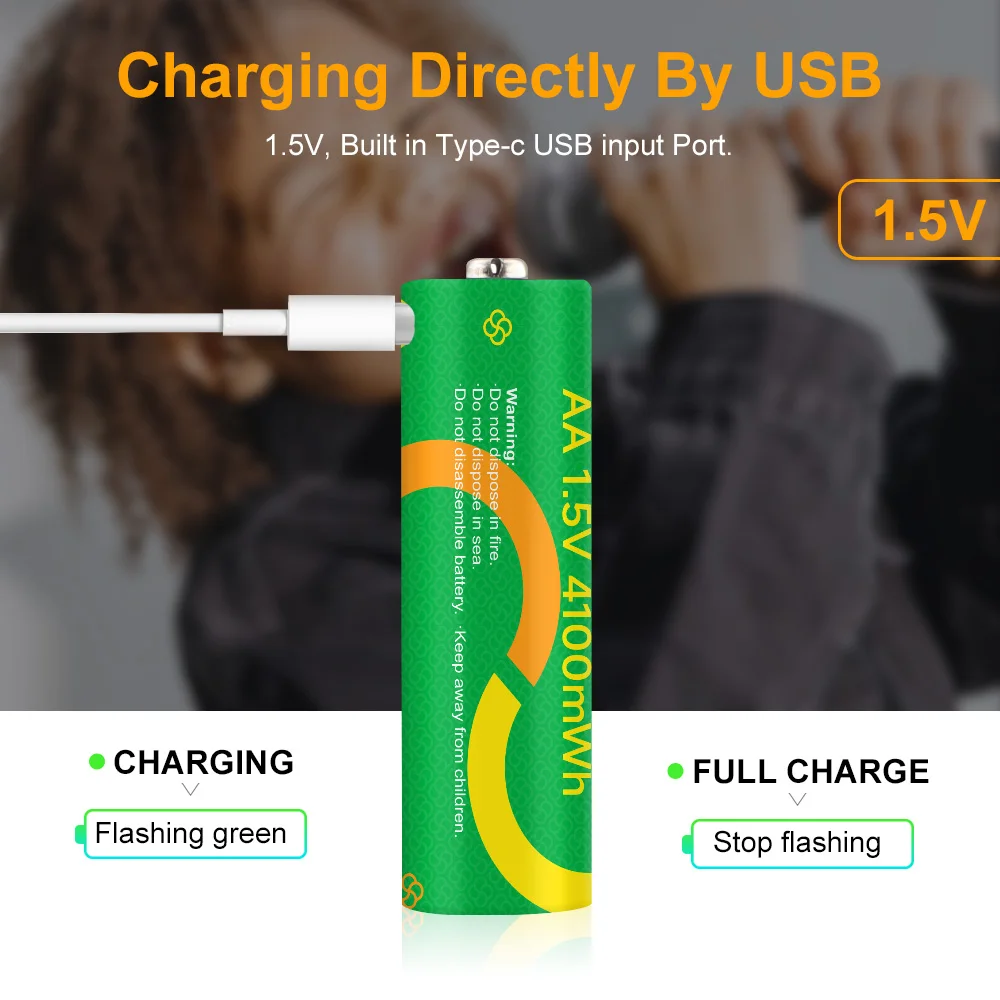 Dlgpower Usb 1.5V 4…