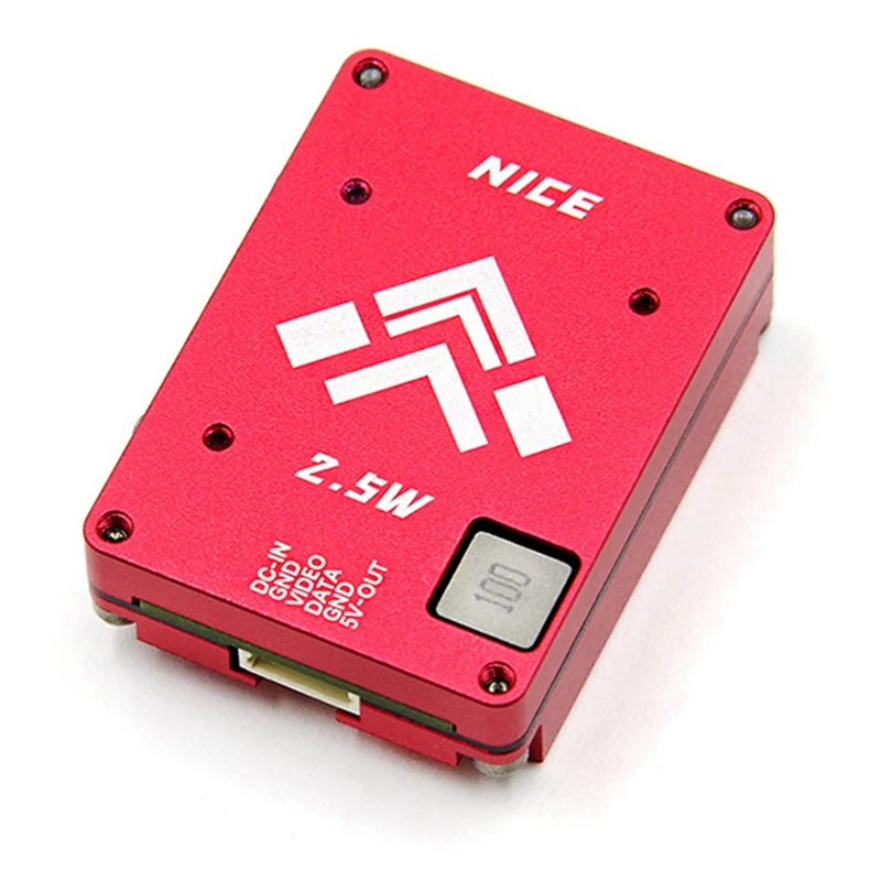 5.8G 2.5W VTX 64CH 2500Mmw FPV فيديو الارسال PAL/NTSC ل FPV طويلة المدى سباق الطائرة بدون طيار ل FPV RC الطائرة بدون طيار