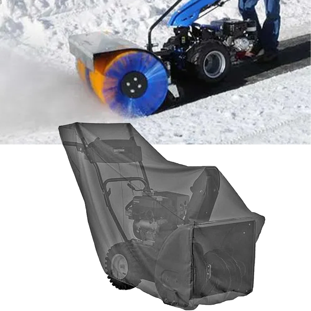 Outdoor Waterproof Snow Blower Cover For Electric Two-stage Snow Blowers Snow Shovel Hood Snow Fan Hood Garden Power Tool Parts