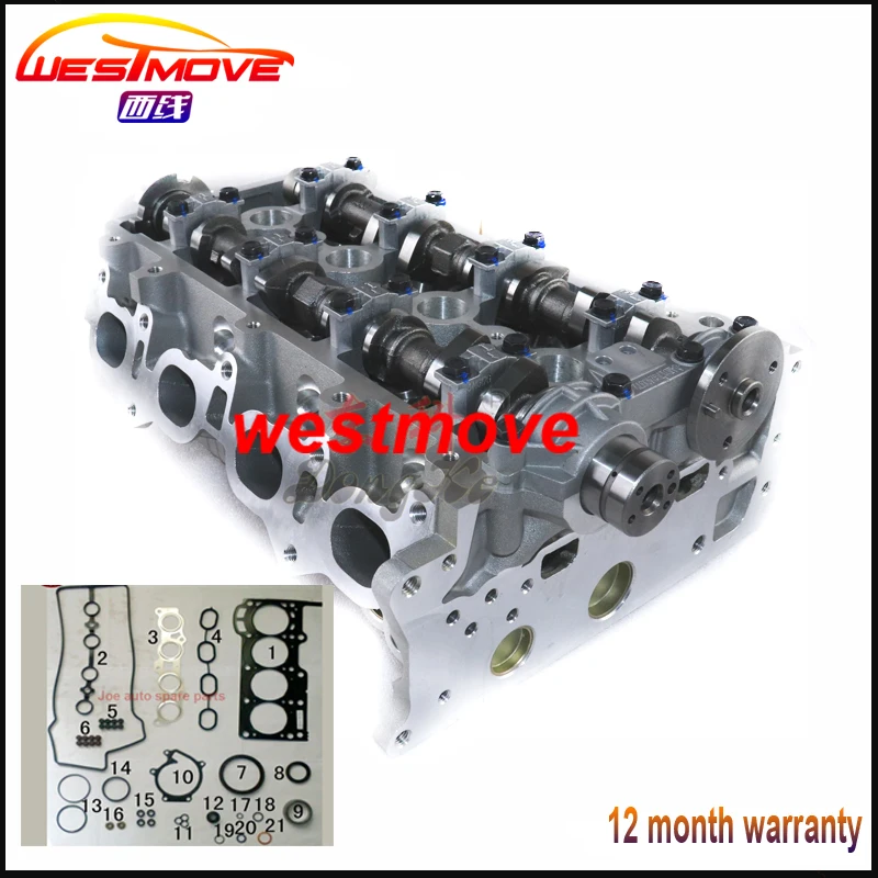 

3SZ 3SZVE engine complete cylinder head assembly for Daihatsu SIRION M3 TERIOS J2 MATERIA M4 1.5L 1.5 L 2005- with full gasket