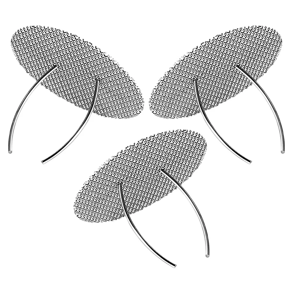 

3pcs Stainless Steel Tea Filter For Teapot Fine Mesh Loose Leaf Infuser Replacement Reusable Tea Strainer Insert Accessory