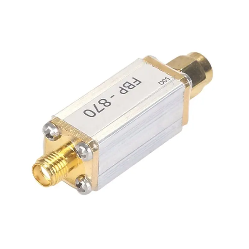 NEW HOT In Stock-FBP-870 870Mhz Bandpass Filter 825-920Mhz 3Db Bandwidth 10W High-Rejection SMA For RFID/GSM Test System