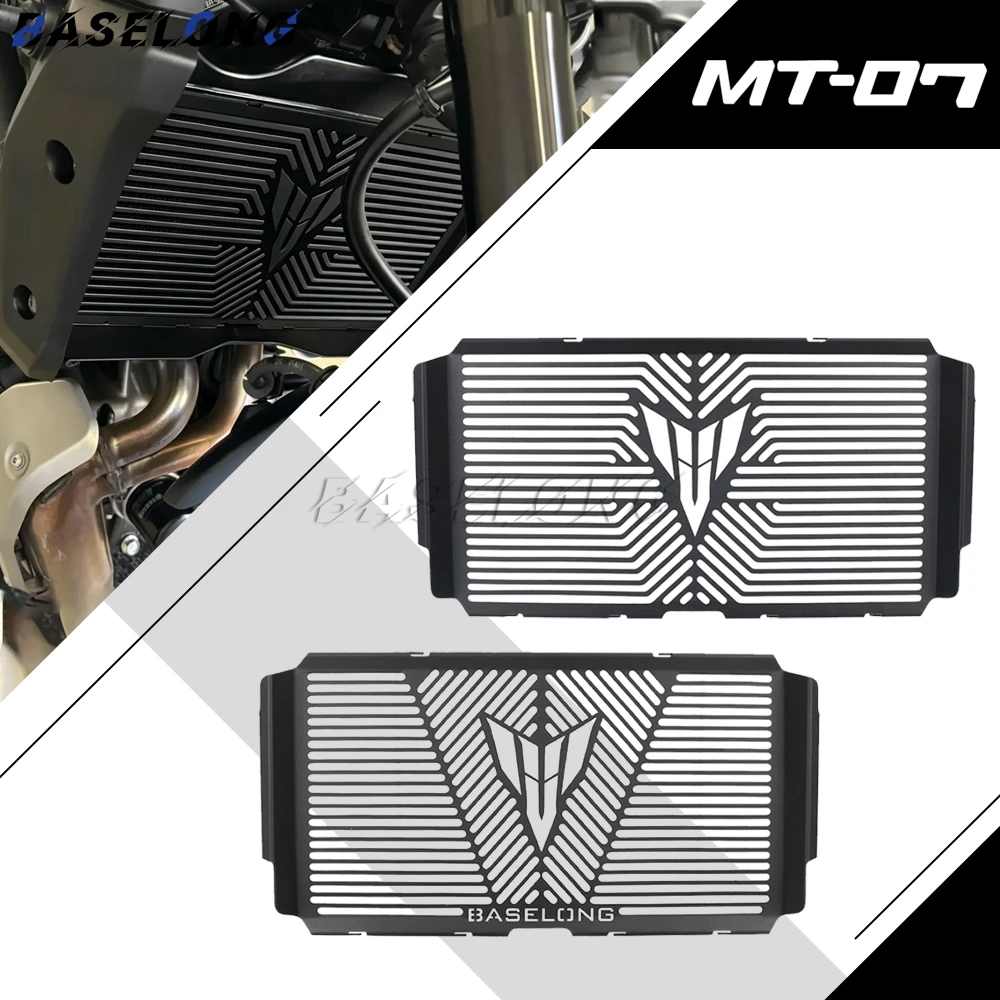

2025 2026 2027 Motorcycle Accessories Radiator Grille Guard Cover Protector Protection For Yamaha MT-07 MT07 MT 07 mt07 Y-AMT