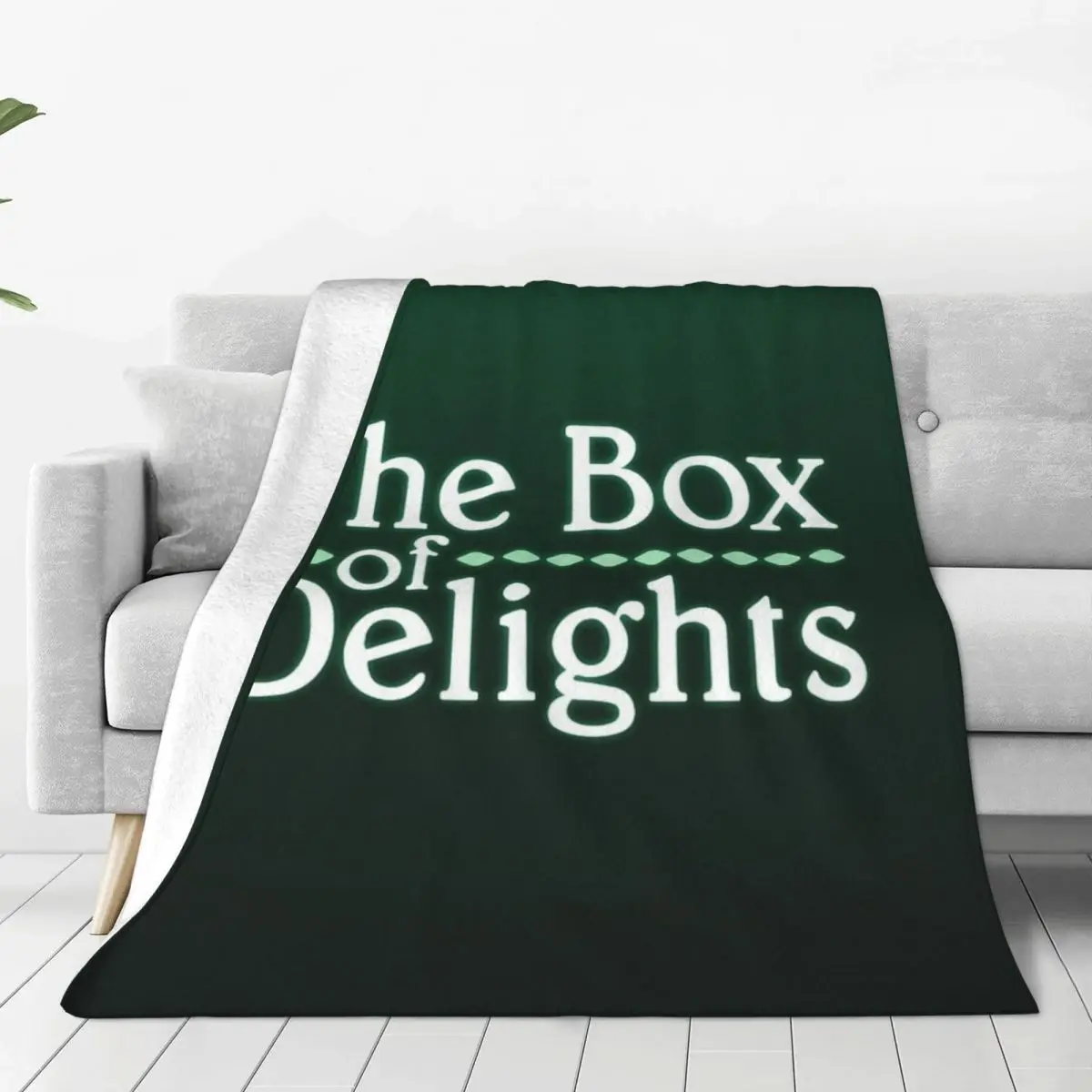 

THE BOX OF DELIGHTS Универсальное одеяло для четырех сезонов, кинотеатр, можно покрыть, подарки на Хэллоуин