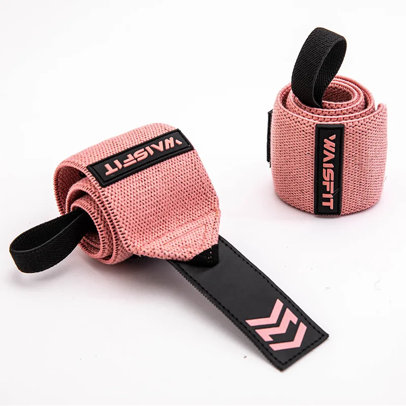 1Pair Fitness Wrist Wraps WeightLifting Gym Wrist Strap Cross Training Padded Thumb Brace Strap Power Hand Support Bar Wristband