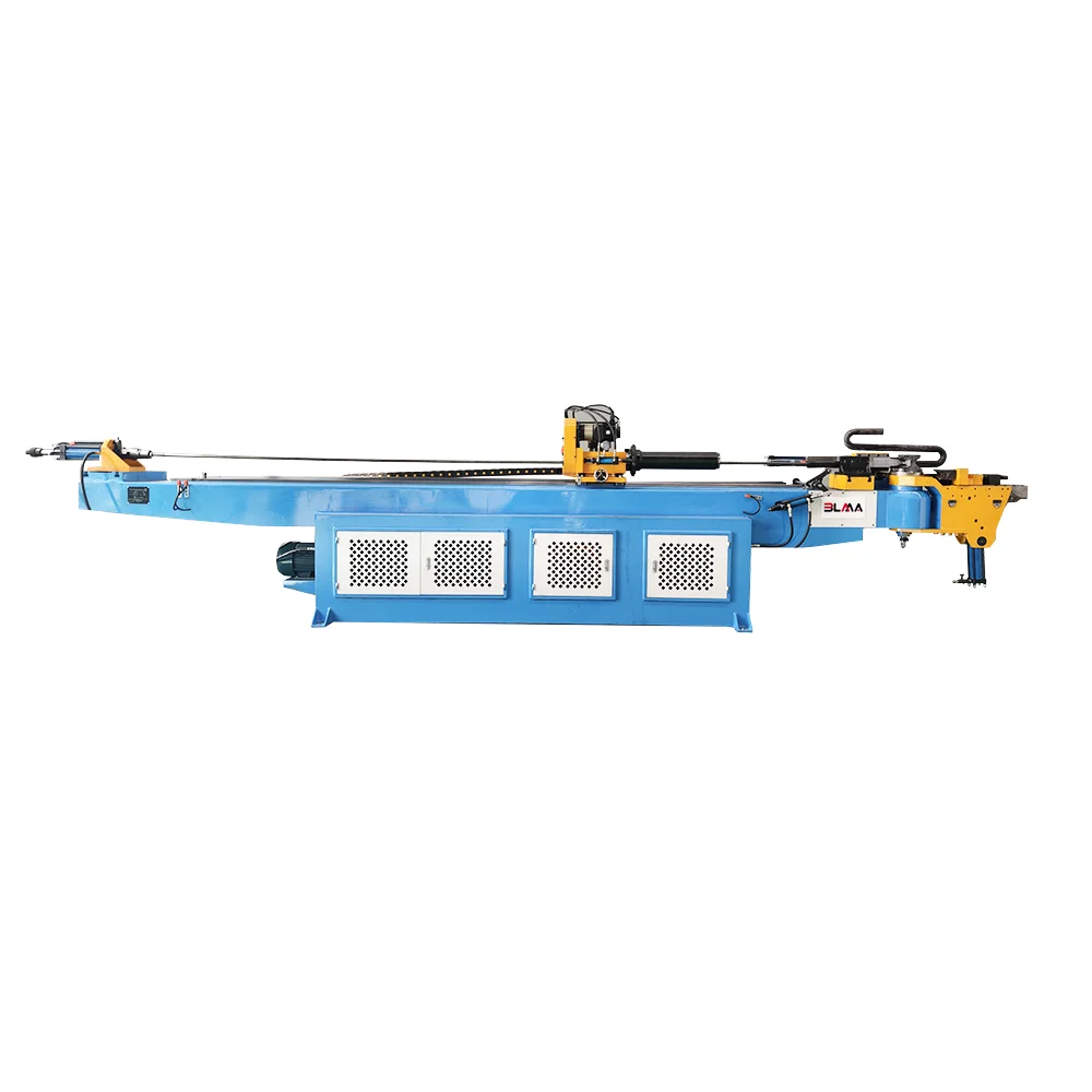 Automatic Pipe Bender 75CNC 2A1S Gear Drive High Stability Customizable Extended Tube Bending Machine for Metal Tube Processing