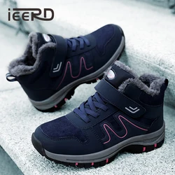 Women Winter Snow Boots For Men And Women Outdoor Hiking Boots Non-Slip Warm Woman's Sneakers Size 35-45 Ankle Footwear