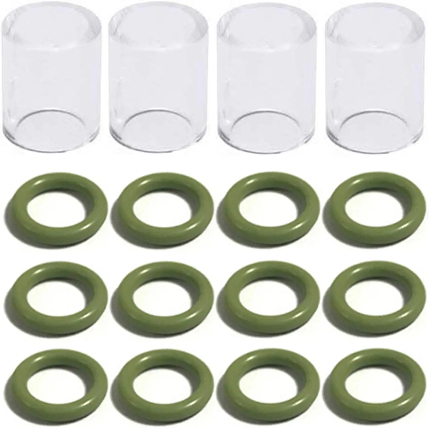 37 pieces TIG Welding Torch Gas Lens Kit accessories for DB SR WP 9 20 25 Tig welding torch with #10 cup + aluminum nozzle + chu