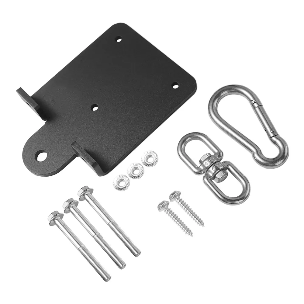 

Training Rust-Proof Boxing Bag Hanger Wear-Resistant Secure Wall Mounted Hook Bracket Sturdy 360 Rotation Beam Hook Swing