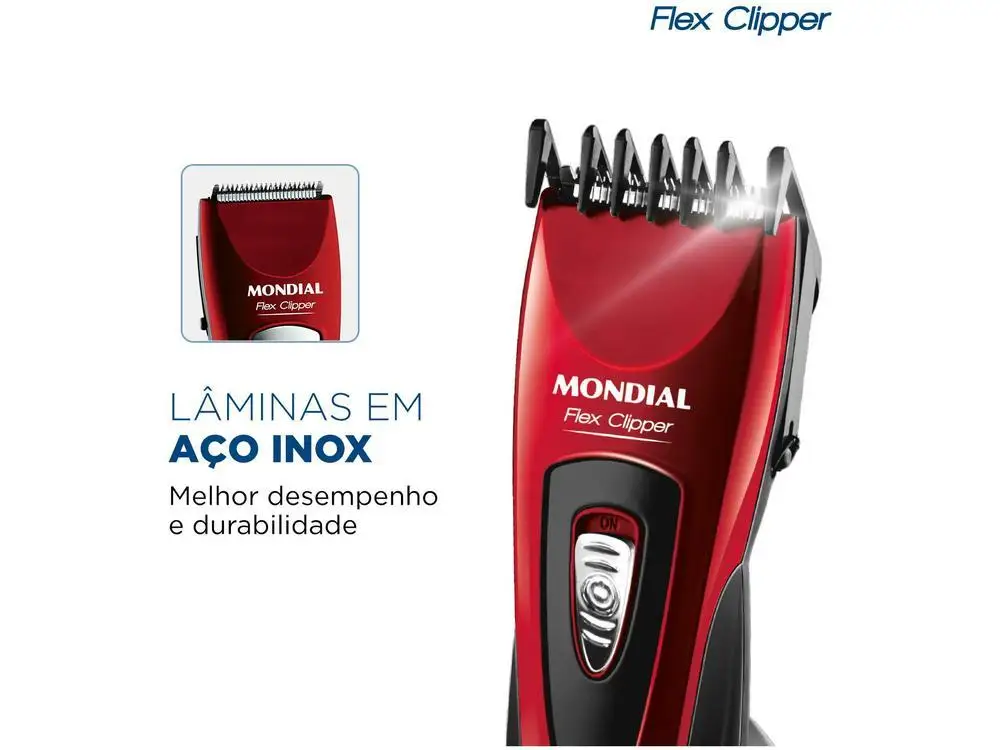 Mondial Flex Clipper - Bivolt Hair Cutting Machine