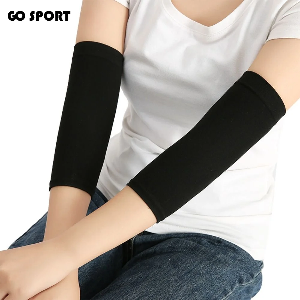 

1 Pair Elbow Brace Cotton Arm Bandage Elastic Masking Scar Cover Up Tattoo Arm Sleeve Elbow Protective Pad Elbow Support