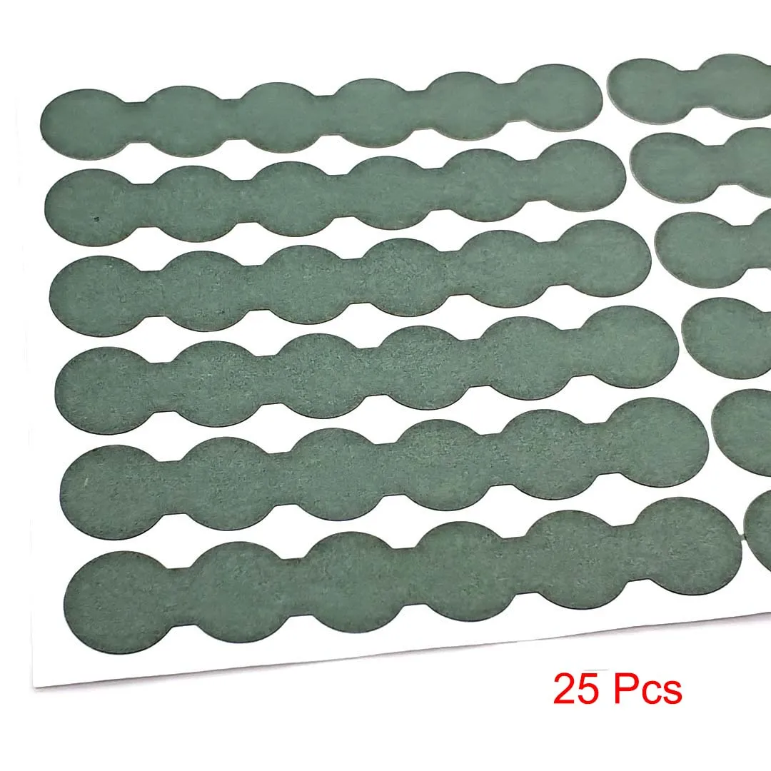 25–100 Stück 18650 21700 26650 32650 Isolierdichtung Li-Ionen-Batteriezelle Gerstenklebepapier Isolierwerkzeug Kleber Elektrodenpads