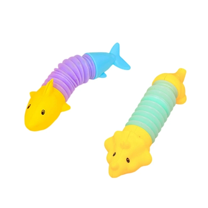 

Dinosaur Shark Stretch Stress Ball With Hand Exercise Function Durable Plastic Sensory Toy For Anxiety Relief All Ages 15UB