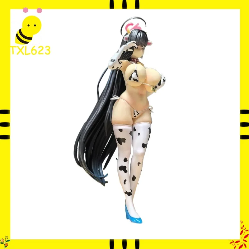 

Фигурка Blue Archive Rio Tsukatsuki с коровьим принтом, аниме-модель, статуэтка, декор для рабочего стола, коллекционный подарок для фанатов