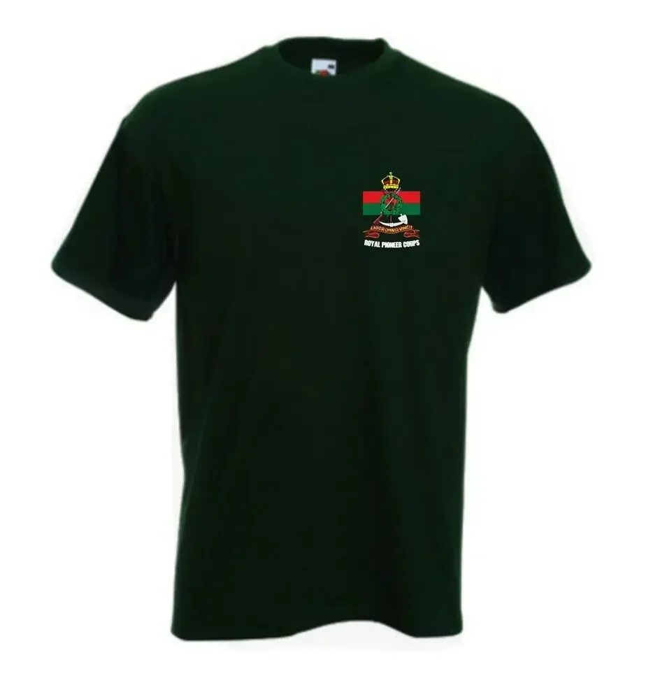 

Royal Pioneer Corps T-Shirt Short Sleeve Casual 100% Cotton O-Neck Summer Mens T-shirt Size S-3XL
