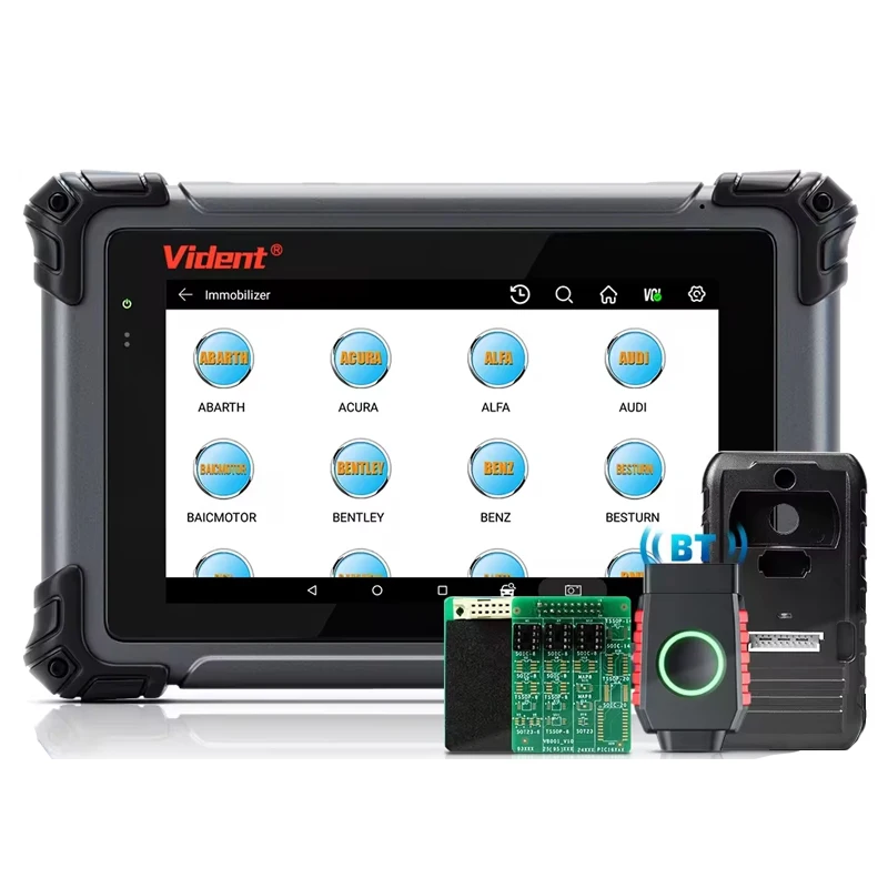 Vident ISmart800Pro IM IMMO Key Programmer Car Diagnostic Tools OBD2 Scanner 40 Reset Function Active Test Auto Scan Tool