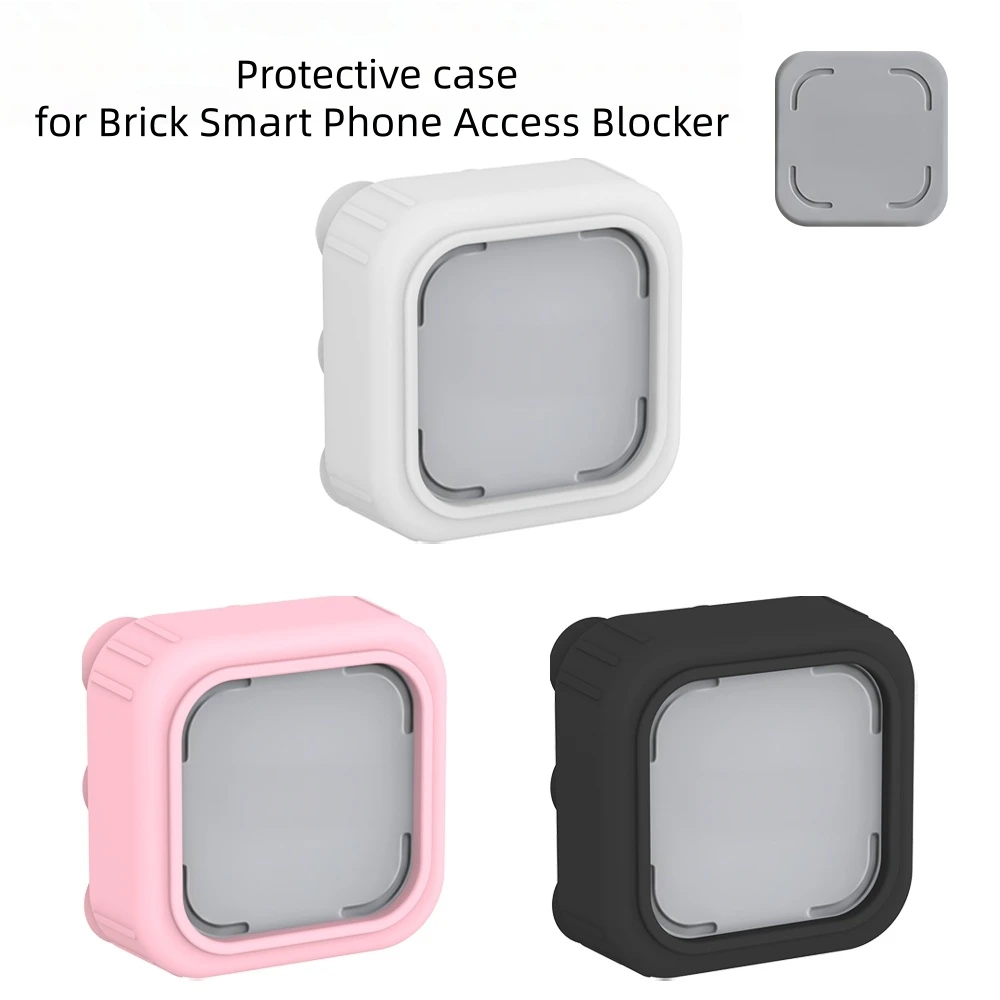 Colorful silicone protective case for Brick Smart phone Access Blocker dustproof and shock-resistant
