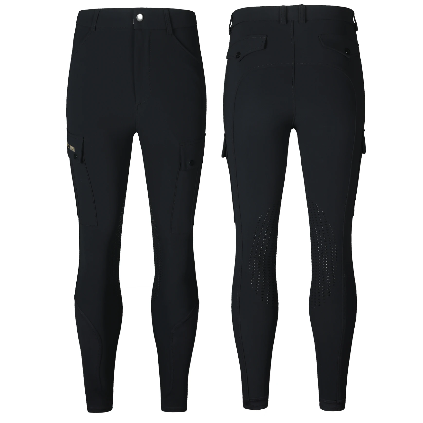 Pantalones ecuestres profesionales para hombre, pantalones deportivos antideslizantes de silicona para montar a caballo, pantalones elásticos de secado rápido para montar a caballo M