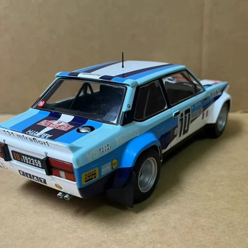 

IXO 1/18 Scale FIAT 131 #10 Car Model Alloy Static Collection Decorated Holiday Toy