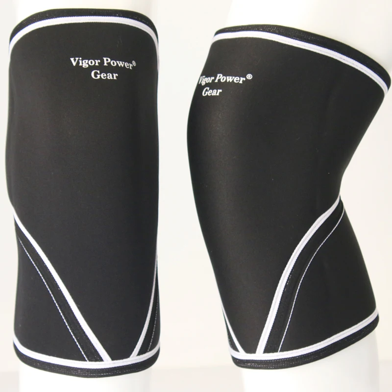 7mm Thick Neoprene Knee Support Weight Lifting Knee Sleeves Strength Training Gym Sport Safety  Protect Joint