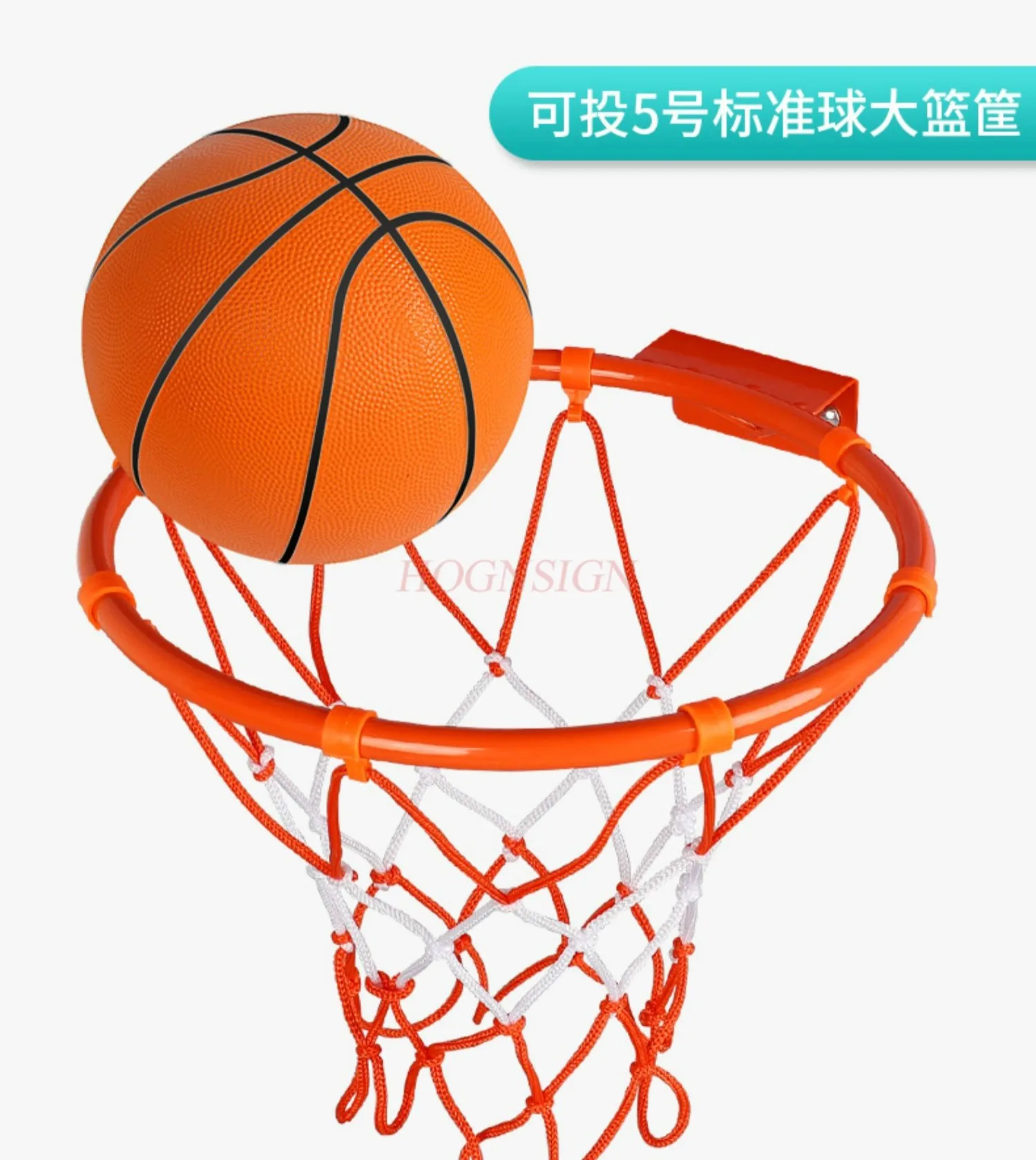 Children's basketball rack, household use, no punching, adjustable, indoor hanging door, baby shooting frame, basket toy