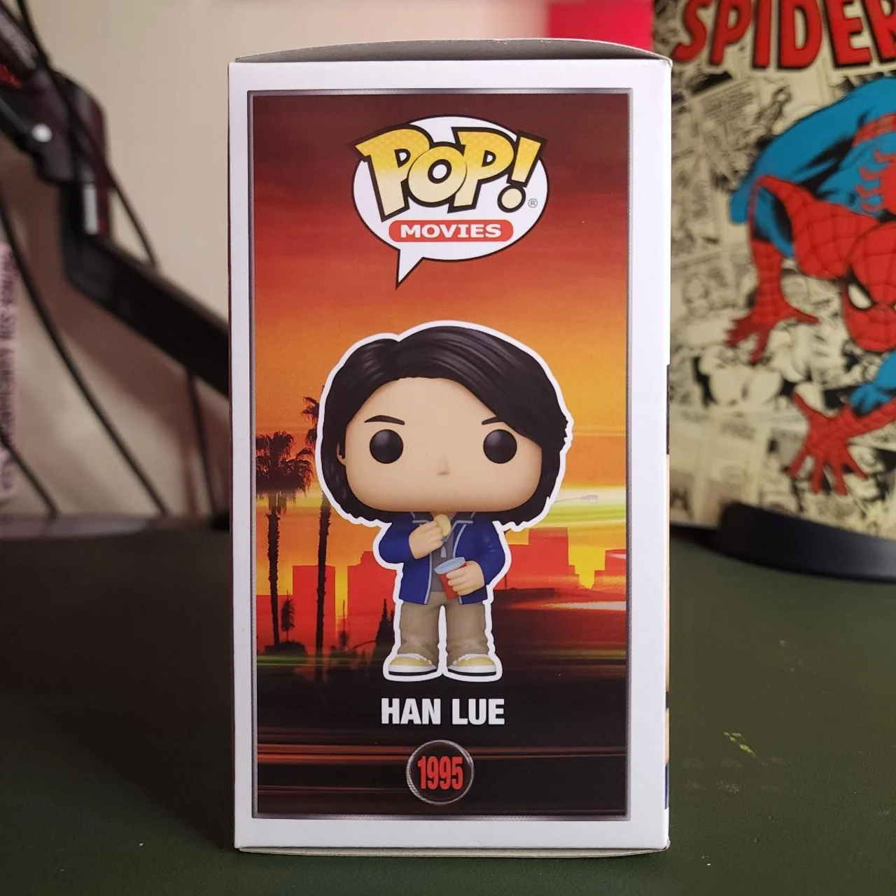 Figura de Han Lue de la Película Rápidos y Furiosos # Figura Coleccionable Oficial y Auténtica de Funko Pop de 1995, Edición Limitada, Regalo para Fanáticos
