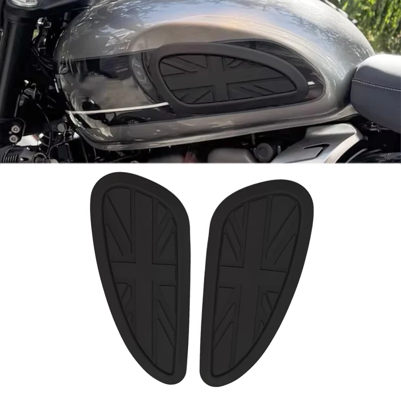 

Универсальная ретро накладка на бак для газового топлива, боковые наклейки на бак, наколенники, защитная наклейка для T100 T120 Scrambler Thruxton