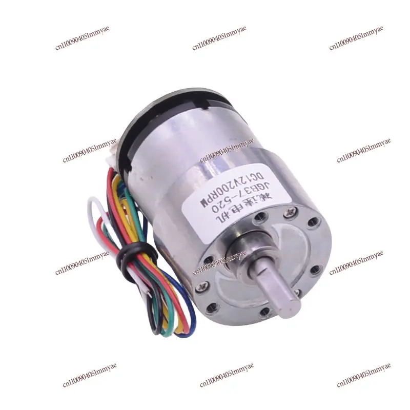 

Intelligent Balance Car Robot Motor JGB37-520 DC Gear Motor 6V12V Encoder Speed Measurement