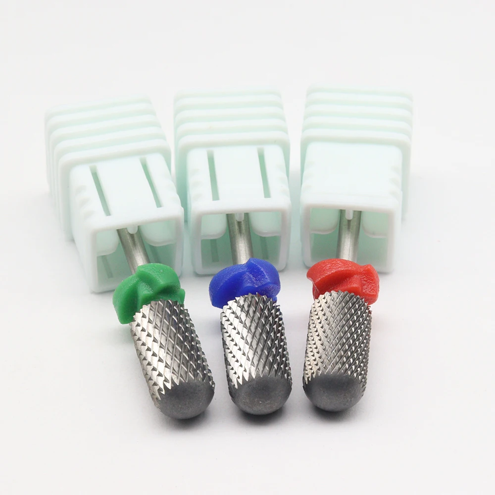 

1pc Tungsten Steel Nail Drill Bit - For Electric Drill Machine - Manicure & Pedicure Accessory for Acrylic Nails & Smoothing