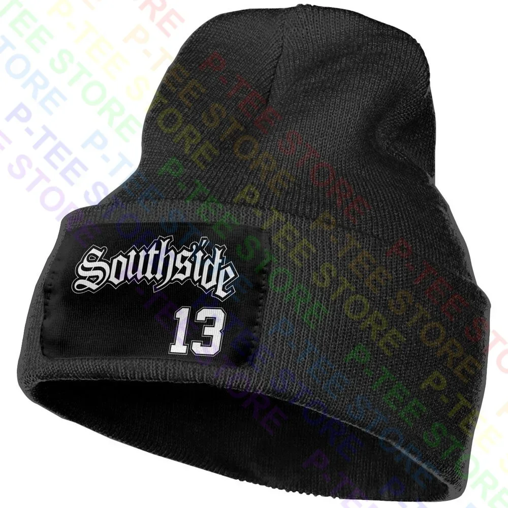 South Side 13 Jersey Cholo Lowrider Knitted Beanie Hat Beanies Cap Pop Splicing Best Quality