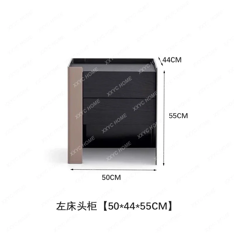 Simple  Bedside Storage Quality Delicacy Luxury Beauty Night Table Exquisite Premium  Bedroom Furniture