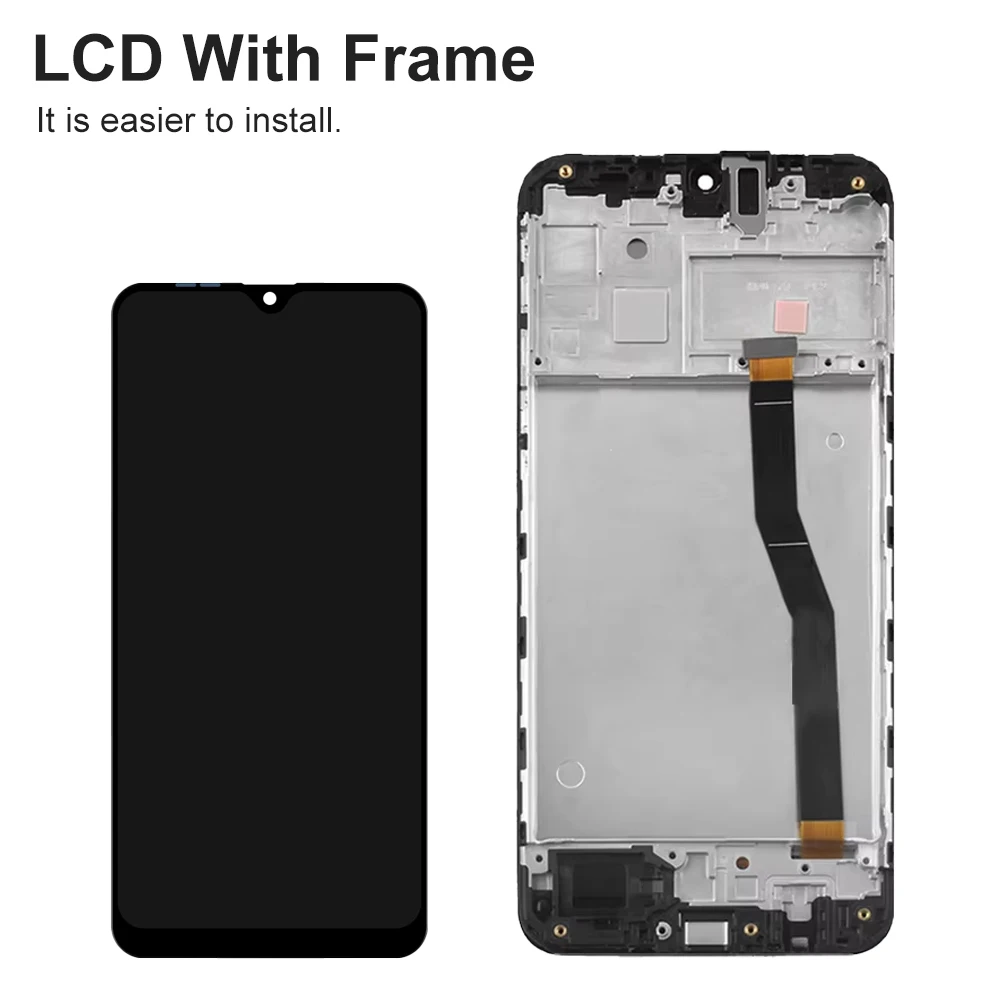 M20 M205 M205F M205F/DS LCD Screen Assembly for Samsung Galaxy M20 LCD Dispaly Touch Screen Digitizer with Frame Replacement