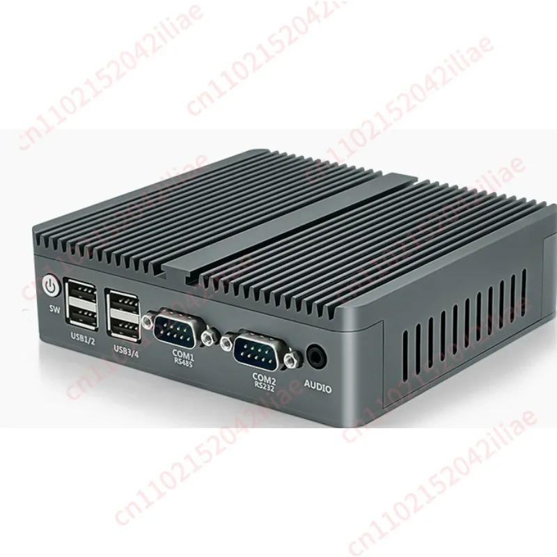 J1900 fanless industrial computer micro host shock resistant high temperature industrial computer
