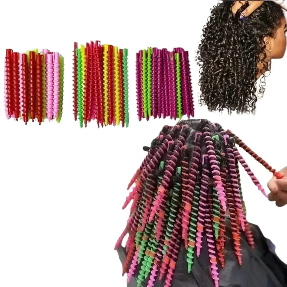 

Professional Spiral Plastic Perm Stick Multifunctional DIY Magic Curly Hair Roller Wave Cold Perm Bar Women Lady Girl