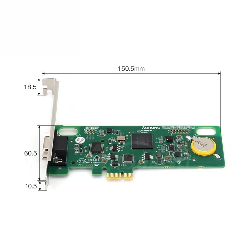 Wavetop-tarjeta de Control de cortador de carpintería automática de 3 ejes Lambda 3S + PM95A(CG) tarjeta PCI-E para enrutador CNC máquina cortadora de carpintería