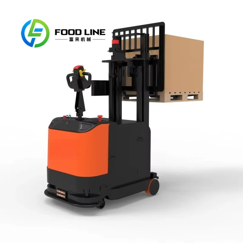 Slam Guided Forklift Agv Robot, Open Api Interface, Stable Cargo Lifting, For Modern Warehouse Logistics Automation