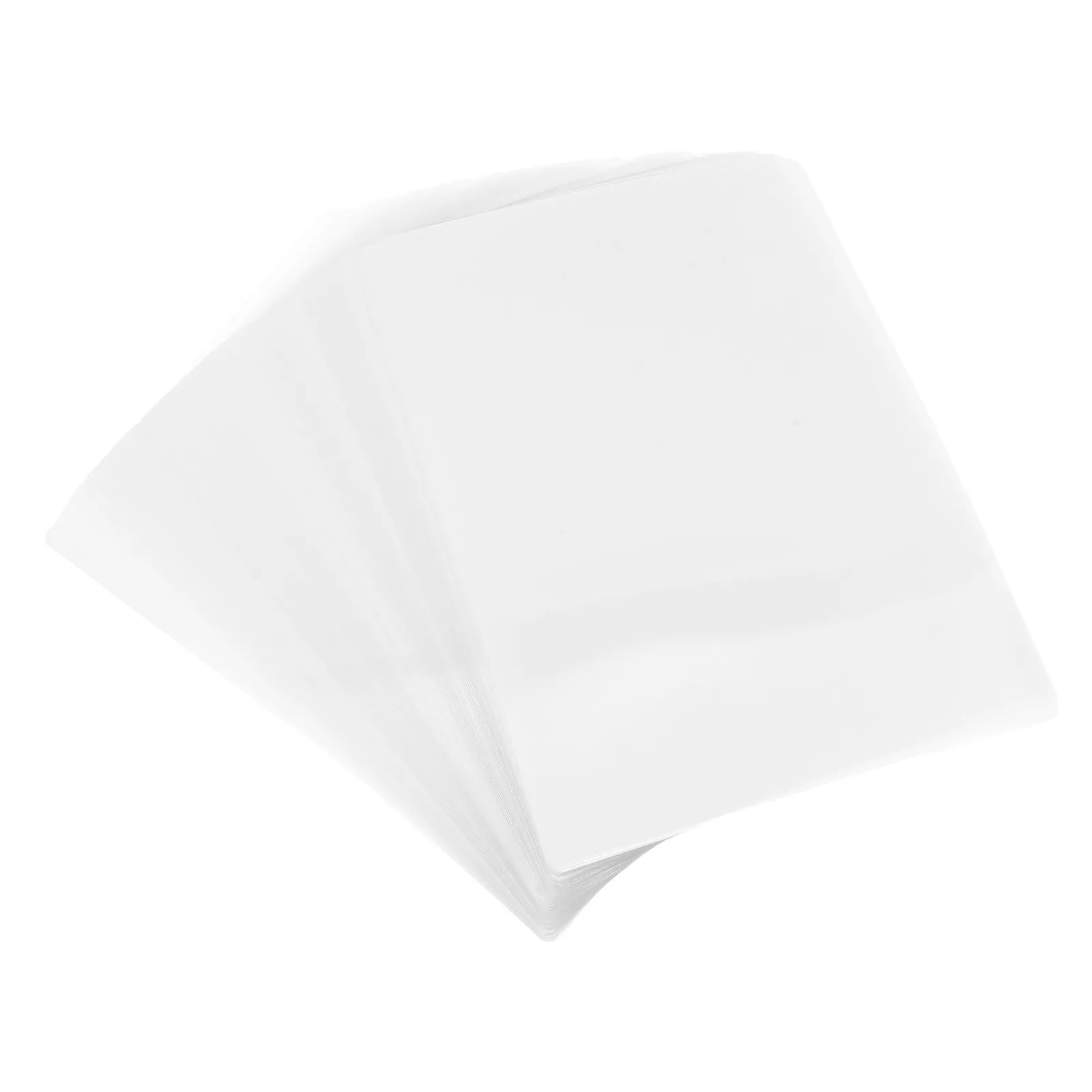 100Pcs Glossy Clear A5 Thermal Laminating Pouches Waterproof PET Laminate Film for Document Photo Protection Office Home