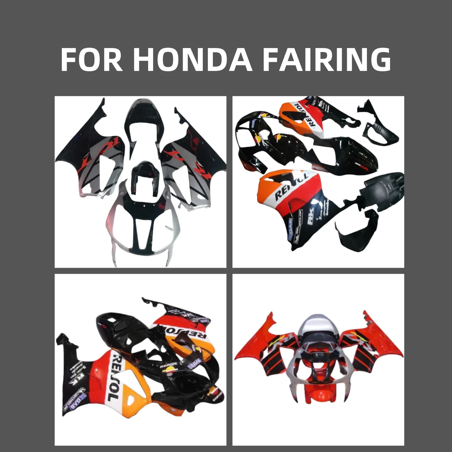 Fit For Honda VTR1000 2000 2001 2002 2003-2006 Motorcycle ABS Fairing Kit Bodywork Set VTR 1000  2001 2002 2003 2004 2005 2006