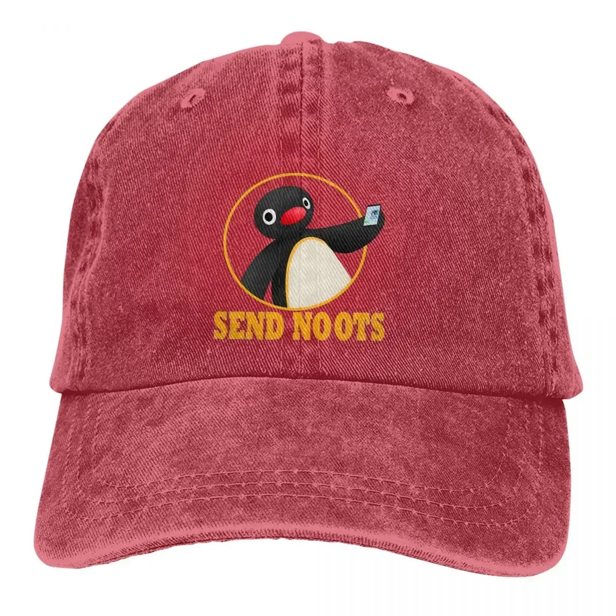 Summer Cap Sun Visor Send Noots Hip Hop Caps Pingu Pinga Penguin TV Cowboy Hat Peaked Hats