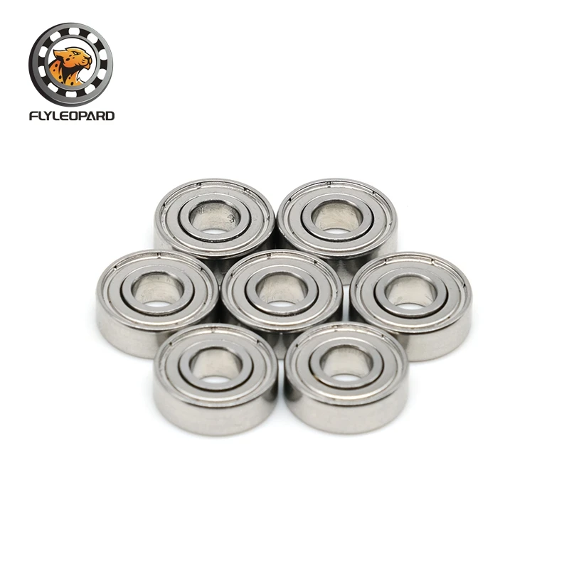 10PCS ABEC-7 Mini Ball Bearing 696ZZ 6x15x5 mm Double Shielded Miniature Electrical Motor Ball Bearings for Emax DJI Drone