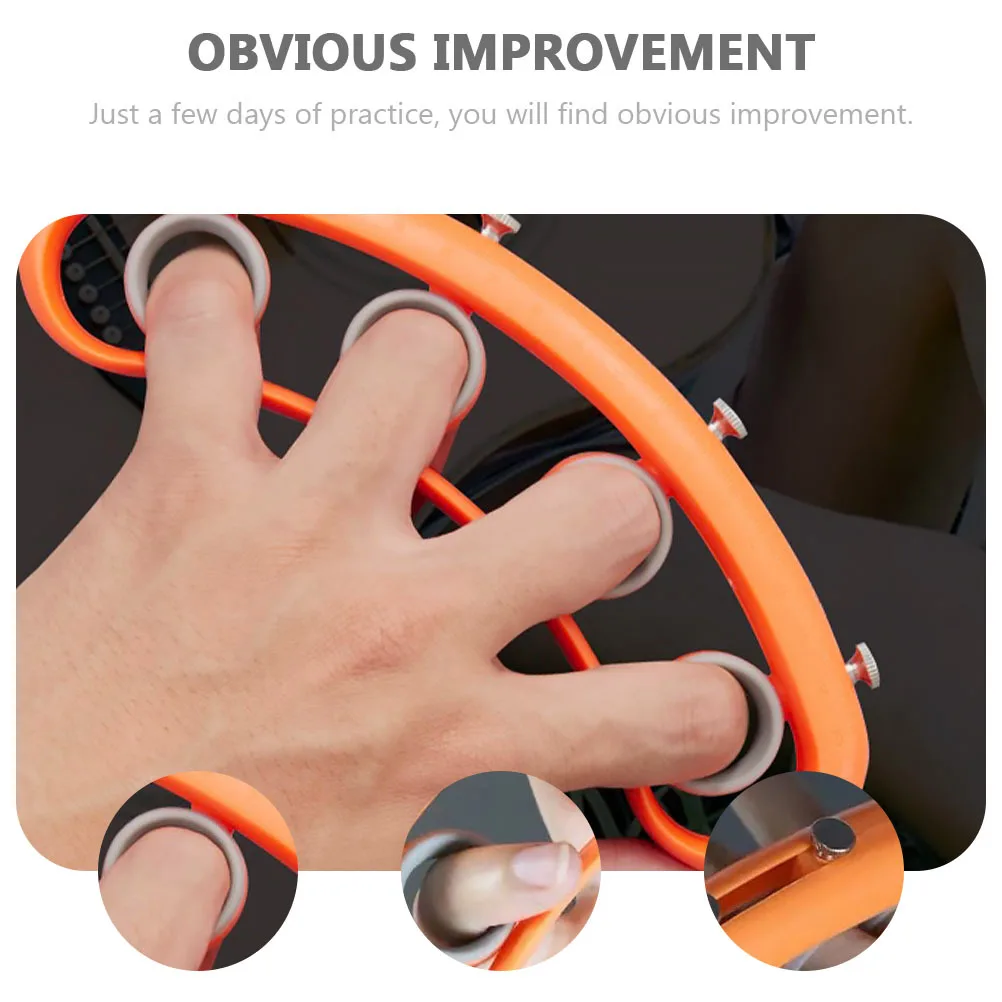 

Finger Expansion Trainer Guitar Stretcher Guitarists Grip Strengthener Spreaders Dexterity Exerciser Players