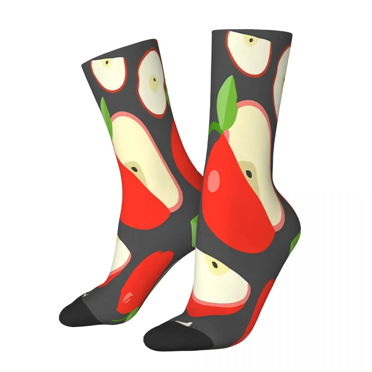 Apple Fruit Socks Male Mens Women Spring Stockings Harajuku