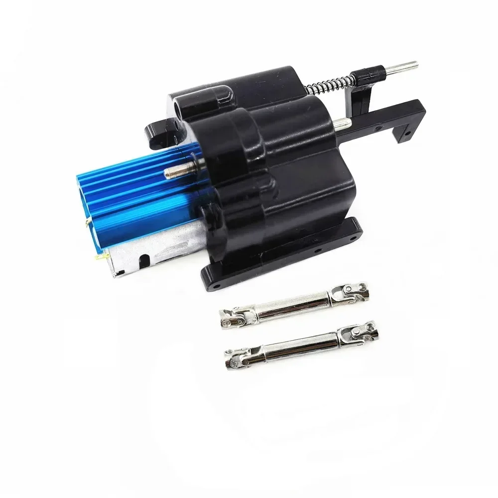 3PCS 2 Speed Gear Box with 370 Motor Drive Shaft for WPL B1/1/14/16/24 C14 1/16 Rc