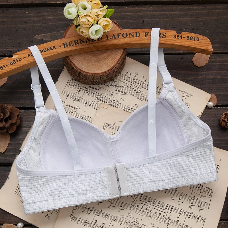 Girls Tube Top Training Bra Wireless Thin Cup Bra Fashion Comfortable Teenage Underwear Teenage Girls Clothing 14 16 Years