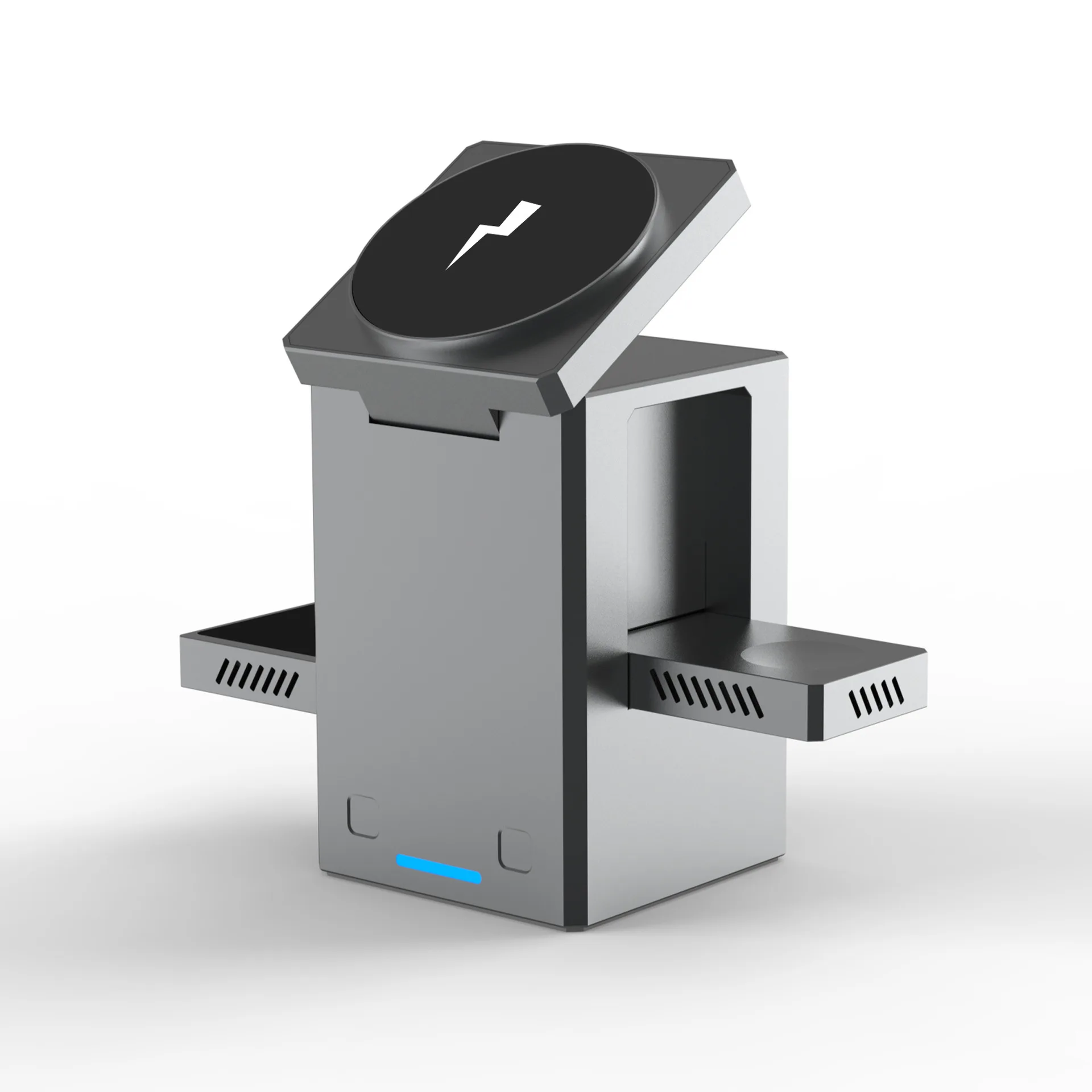 

3-in-1 Touch Control Magnetic Wireless Charger for IPhone 16/15/14/13pro Max, AirPods, Apple Watch, Pop-Up Fast Charging Station