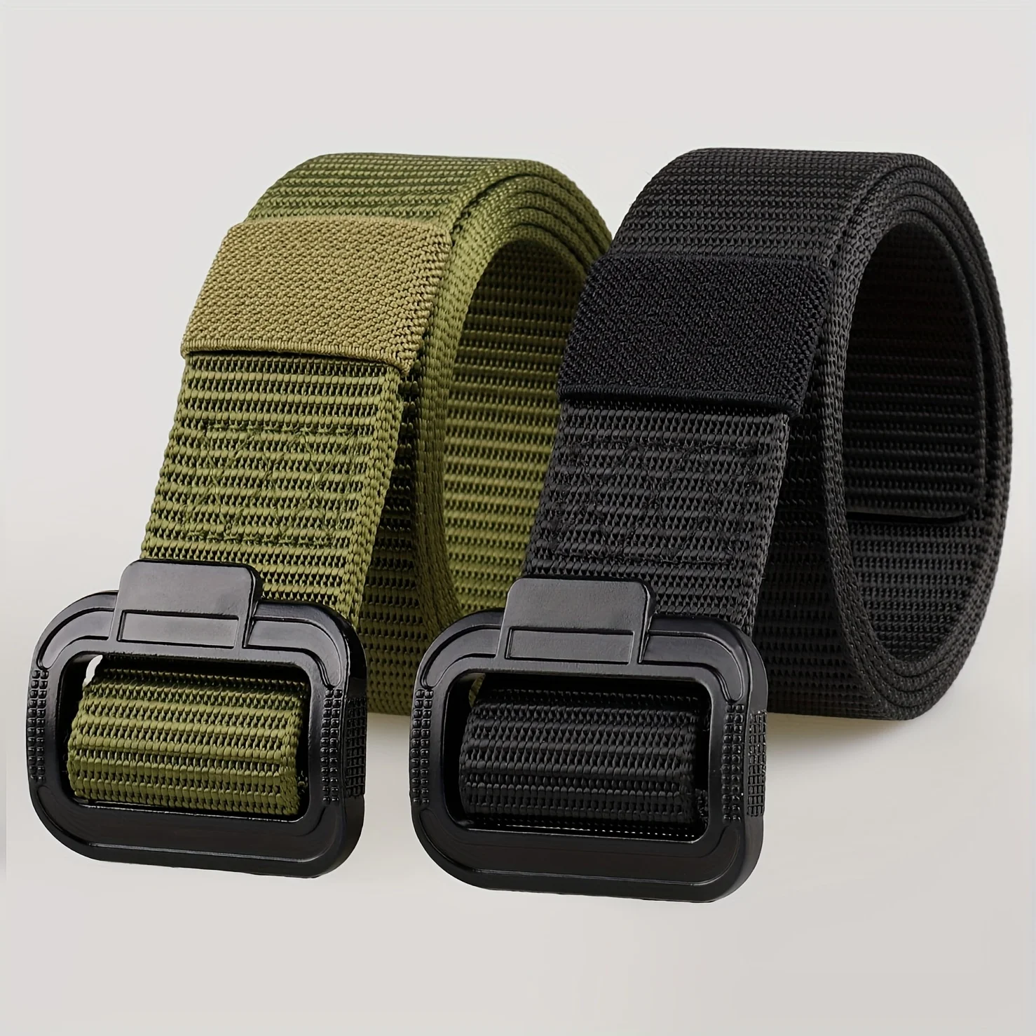 Men's Belt Universal Simple Outdoor Casual Jeans Belt Outdoor Breathable Waist Belt Alloy Buckle Versatile Belt，for Ideal Gifts