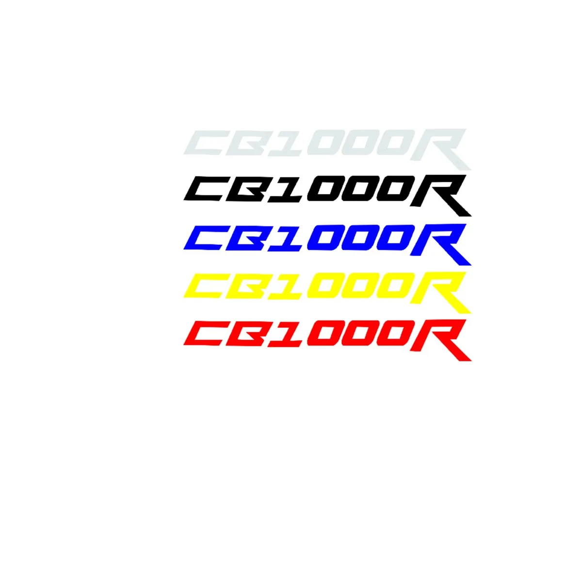 

Motorcycle Stickers Emblems Diversion Shell Sticker for HONDA CB1000R CB1000 R logo a pair