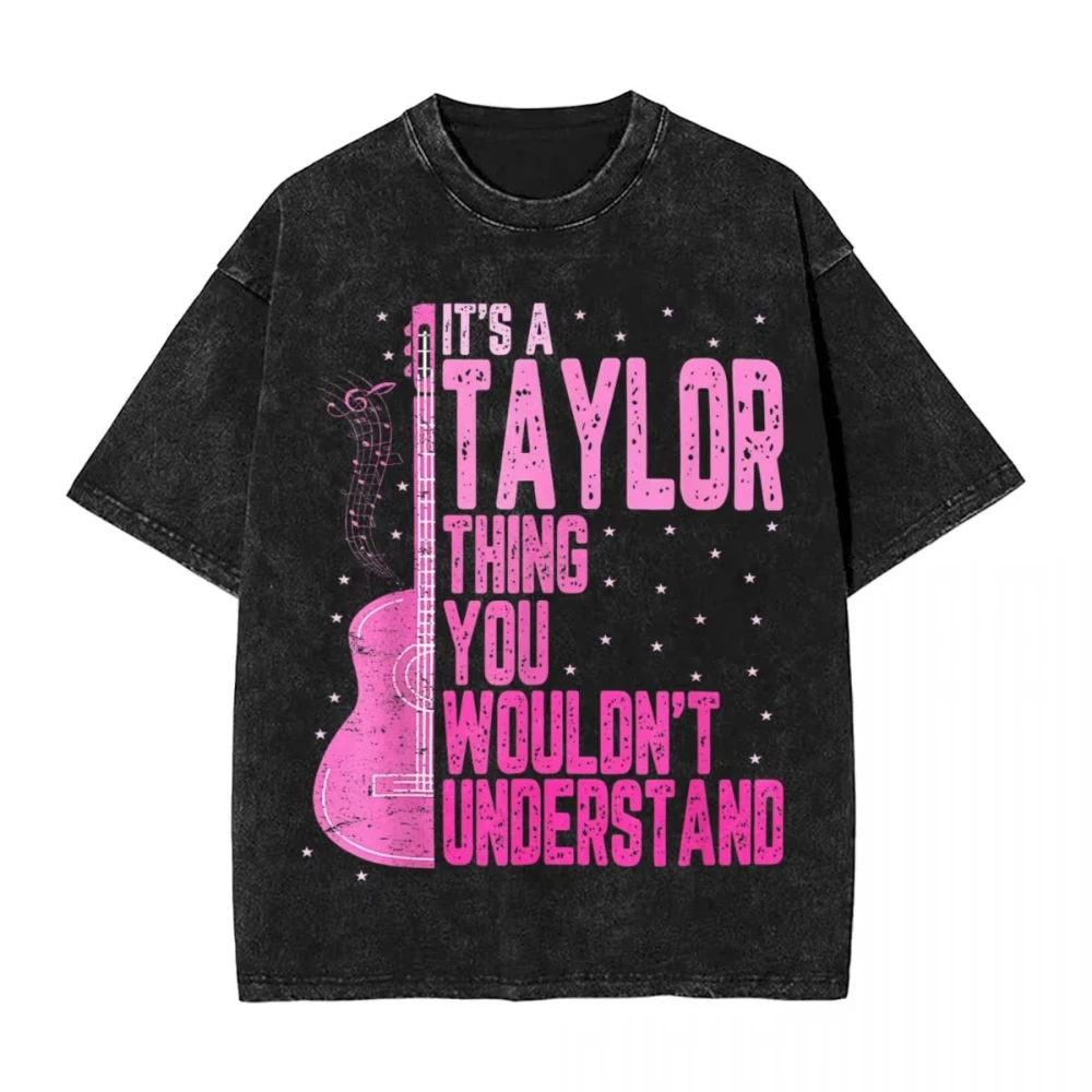 Taylors God Save T Shirts Washed Cotton Harajuku T-Shirt Swifts Singer Fashion for Men Women Tops Streetwear Printed Tees